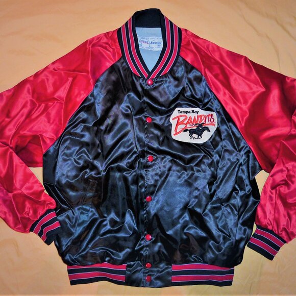 USFL Jacket Tampa Bay Bandits NEW CONDITION VINTAGE 1980s United States Football - Picture 1 of 6